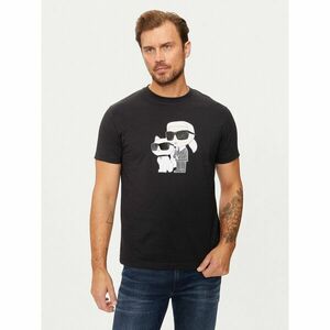 KARL LAGERFELD Póló 755061 544241 Fekete Regular Fit kép