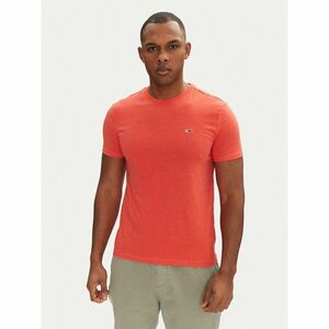 Tommy Jeans Póló Jaspe DM0DM20363 Narancssárga Slim Fit kép