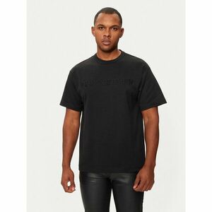 Versace Jeans Couture Póló 77GAHC01 Fekete Relaxed Fit kép