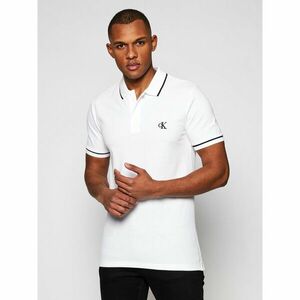Calvin Klein Jeans Pólóing J30J315603 Fehér Slim Fit kép