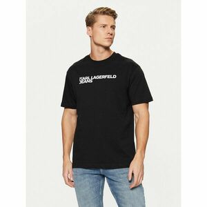 Karl Lagerfeld Jeans Póló A1M17002 Fekete Regular Fit kép