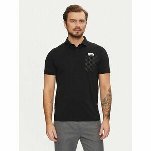 KARL LAGERFELD Pólóing 745091 551251 Fekete Regular Fit kép