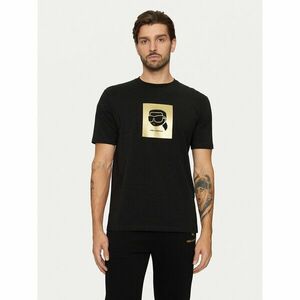 KARL LAGERFELD Póló 755460 551235 Fekete Regular Fit kép