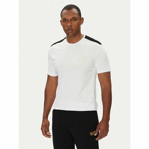 EA7 Emporio Armani Póló 7M000299 AF13739 U0002 Fehér Slim Fit kép