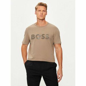 BOSS Póló Mirror 2 50525087 Bézs Regular Fit kép