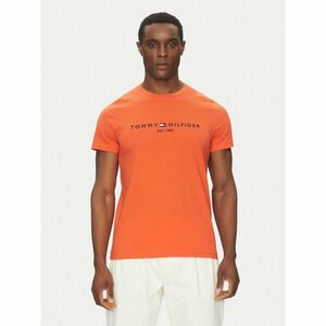 Tommy Hilfiger Póló Logo MW0MW11797 Narancssárga Regular Fit kép