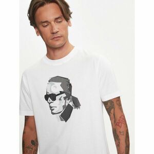 KARL LAGERFELD Póló 755060 544242 Fehér Regular Fit kép
