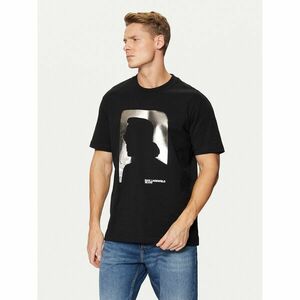 Karl Lagerfeld Jeans Póló A1M17052 Fekete Regular Fit kép