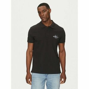 Calvin Klein Jeans Pólóing Monologo J30J325664 Fekete Regular Fit kép