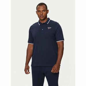 Reebok Pólóing Identity Small Logo Polo 100073032 Sötétkék Regular Fit kép