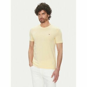Tommy Jeans Póló DM0DM20363 Sárga Slim Fit kép