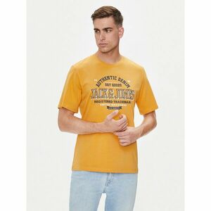 Jack&Jones Póló Logo 12254862 Sárga Standard Fit kép