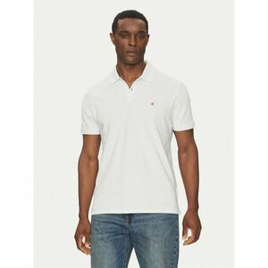 Calvin Klein Jeans Pólóing LV040EM269 Fehér Regular Fit kép