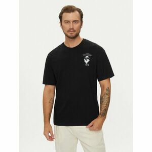 Jack&Jones Póló Bradley 12264415 Fekete Relaxed Fit kép