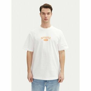 Only & Sons Póló Spritz 22034398 Fehér Relaxed Fit kép