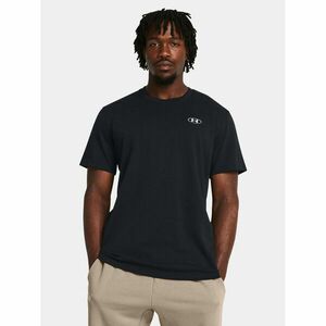 Under Armour Póló Ua Hw Lc Patch Ss 1382902-001 Fekete Loose Fit kép