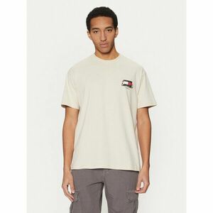 Tommy Jeans Póló Novelty DM0DM20351 Bézs Relaxed Fit kép