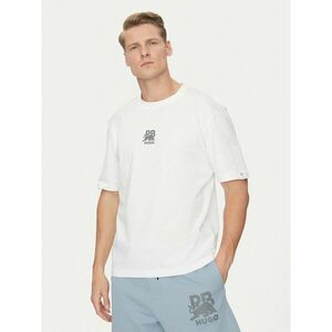HUGO Póló Deckies_RB 50542766 Fehér Regular Fit kép