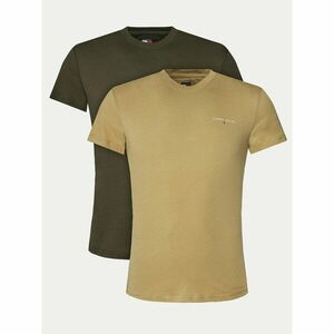 Tommy Jeans 2 póló készlet Linear DM0DM20353 Színes Slim Fit kép