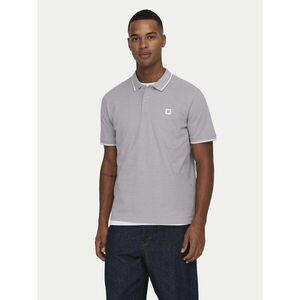 Only & Sons Pólóing Fletcher 22024827 Lila Regular Fit kép