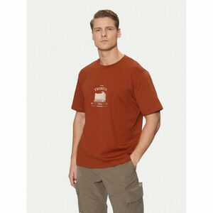 Jack&Jones Póló Boston 12273400 Barna Relaxed Fit kép