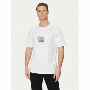 Jack&Jones Póló Boston 12273400 Fehér Relaxed Fit kép
