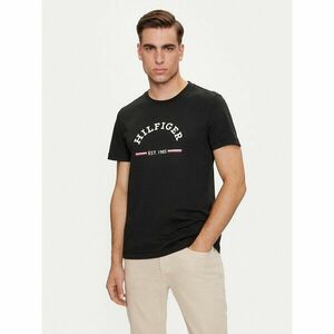 Tommy Hilfiger Póló Arch MW0MW35466 Fekete Slim Fit kép