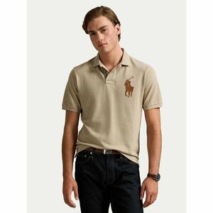 Polo Ralph Lauren Pólóing 710958776002 Bézs Regular Fit kép