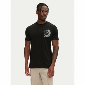 Armani Exchange Póló XM000556 AF10358 UC001 Fekete Regular Fit kép