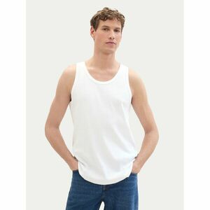Tom Tailor Denim Trikó 1042035 Fehér Regular Fit kép