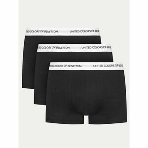 United Colors Of Benetton 3 darab boxer 3OP82X00Y Fekete kép