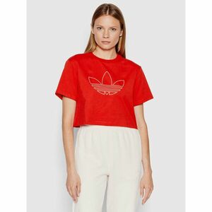 adidas Póló HK5175 Piros Loose Fit kép