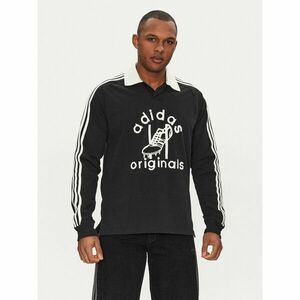 adidas Pólóing Rugby JD1091 Fekete Regular Fit kép