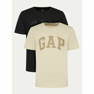 Gap 2 póló készlet 885595-00 Fekete Regular Fit kép