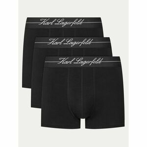 KARL LAGERFELD 3 darab boxer A1M47089 Fekete kép