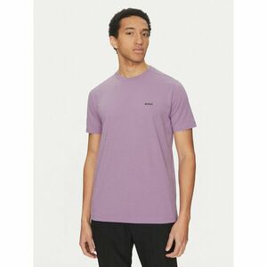 BOSS Póló 50506373 Lila Regular Fit kép
