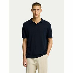 Selected Homme Pólóing Mattis 16096197 Sötétkék Regular Fit kép