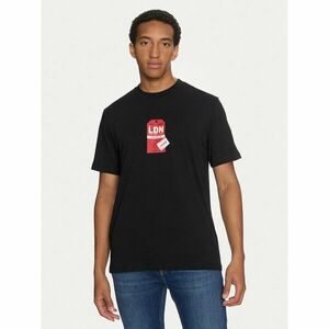 Hugo Póló Ditroso 50516738 Fekete Relaxed Fit kép