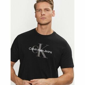 Calvin Klein Jeans Póló Ss Hero Monogram Tee 30s Eu Opt 00040EM286 Fekete Regular Fit kép
