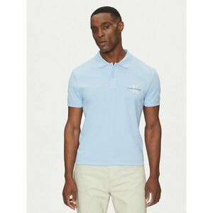 Calvin Klein Jeans Pólóing Monologo J30J325664 Kék Regular Fit kép