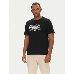 Pepe Jeans Póló Flag PM509720 Fekete Regular Fit kép