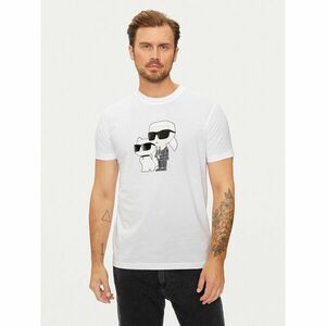 KARL LAGERFELD Póló 755061 544241 Fehér Regular Fit kép