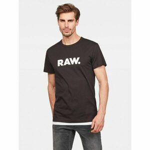 G-Star Raw Póló Holorn D08512-8415 Fekete Regular Fit kép