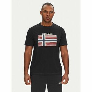 Napapijri Póló S-Lari NP0A4IE59411 Fekete Regular Fit kép