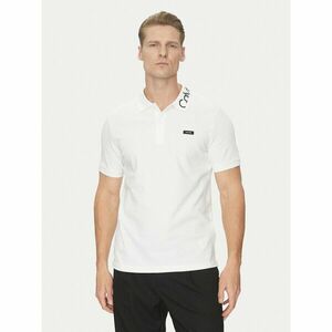 Calvin Klein Pólóing K10K114474 Fehér Regular Fit kép