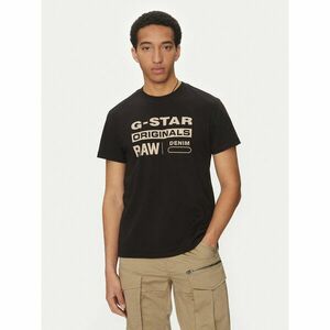 G-Star Raw Póló Originals D25969-C506 1214 Fekete Regular Fit kép
