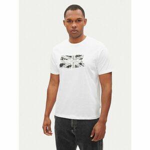 Pepe Jeans Póló Flag PM509720 Fehér Regular Fit kép