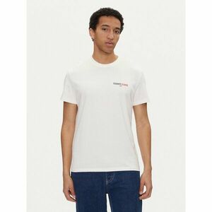 Tommy Jeans Póló Dna Graphic DM0DM20815 Fehér Regular Fit kép
