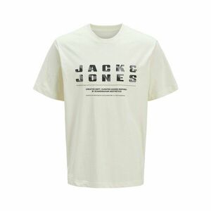 Jack&Jones Póló Recharge 12274716 Bézs Relaxed Fit kép