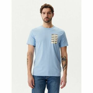 Calvin Klein Jeans Póló Serif Box Graphic J30J327474 Kék Regular Fit kép